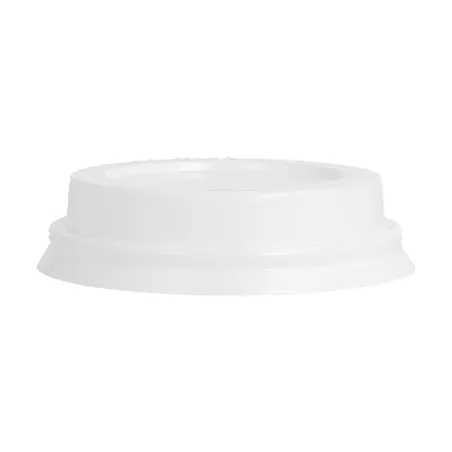 COUVERCLES HAUTS POUR GOBELETS  180 ML  BLANC PS (1000 UNITÉ)