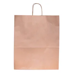 SACS SOS AVEC ANSES  100 G/M2 40+20x48 CM NATUREL KRAFT (150 UNITÉ)