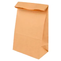 SACS SOS SANS ANSES  70 G/M2 14+8x24 CM NATUREL KRAFT (1000 UNITÉ)