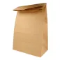 SACS SOS SANS ANSES 80 G/M2 25+15x43,5 CM NATUREL KRAFT (250 UNITÉ) SACS SOS SANS ANSES