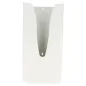 DISTRIBUTEUR DE SACHETS HYGIÉNIQUES 13,5x5,5x29 CM BLANC ABS (1 UNITÉ) DISTRIBUTEUR DE SACHETS HYGIÉNIQUES