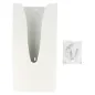 DISTRIBUTEUR DE SACHETS HYGIÉNIQUES 13,5x5,5x29 CM BLANC ABS (1 UNITÉ) DISTRIBUTEUR DE SACHETS HYGIÉNIQUES