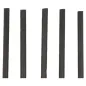 PAILLES DROITES COCKTAIL PAPER Ø0,60x14 CM NOIR PAPIER (3000 UNITÉ) PAILLES DROITES COCKTAIL