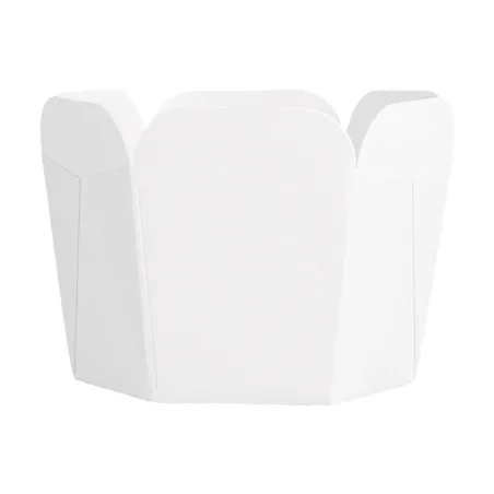 MINI POTS À PATES  10 CL 210 + 15 PE G/M2 5x5 CM BLANC CARTON (100 UNITÉ)