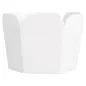 MINI POTS À PATES 10 CL 210 + 15 PE G/M2 5x5 CM BLANC CARTON (100 UNITÉ) MINI POTS À PATES