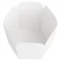 MINI POTS À PATES 10 CL 210 + 15 PE G/M2 5x5 CM BLANC CARTON (100 UNITÉ) MINI POTS À PATES