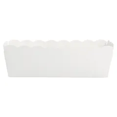 DELI-BARQUETTES  210 + 15 PE G/M2 9x5x3,2 CM BLANC CARTON (100 UNITÉ)