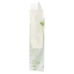 SET 3/1 FOURCHETTE, COUTEAU, SERVIETTE