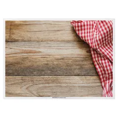 SETS DE TABLE OFFSET 'RUSTIC' 70 G/M2 31x43 CM QUADRICHROMIE CELLULOSE (2000 UNITÉ)