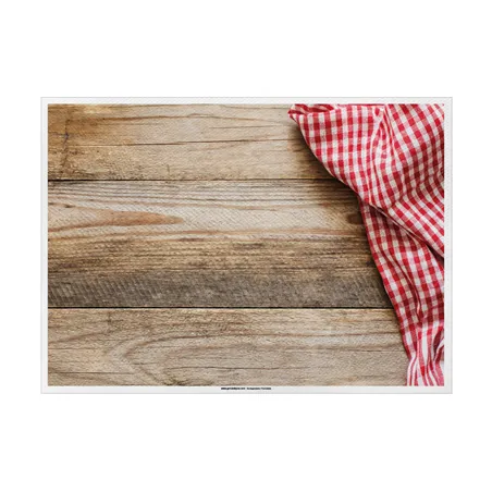 SETS DE TABLE OFFSET 'RUSTIC' 70 G/M2 31x43 CM QUADRICHROMIE CELLULOSE (2000 UNITÉ)