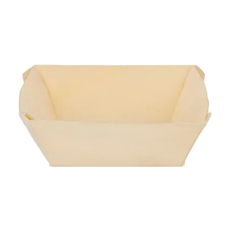 BARQUETTES CARRÉES WOOD 40 ML 5,5x5,5x2 CM NATUREL BOIS (500 UNITÉ)