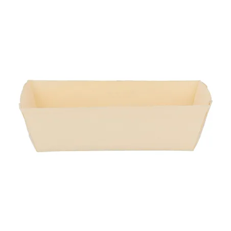BARQUETTES RECTANGULAIRES WOOD 100 ML 10x4,5x3 CM NATUREL BOIS (500 UNITÉ)