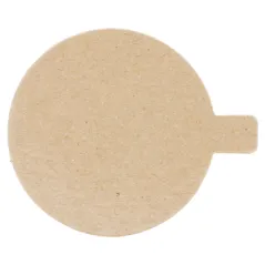 CARTONS PÂTISSERIE DEUX FACES 1100 G/M2 Ø 8 CM CHOCOLAT/PRALINÉ CARTON (200 UNITÉ)