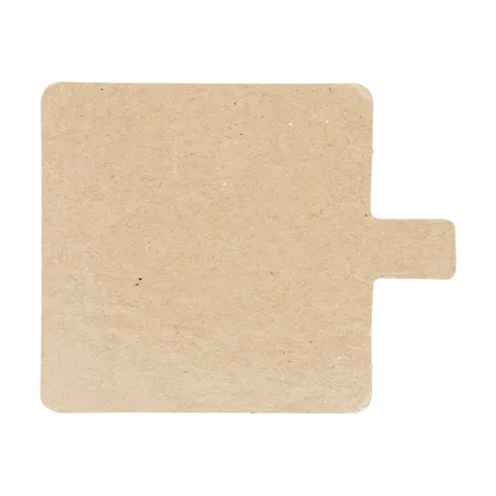 CARTONS PÂTISSERIE DEUX FACES  1100 G/M2 8x8 CM CHOCOLAT/PRALINÉ CARTON (200 UNITÉ)