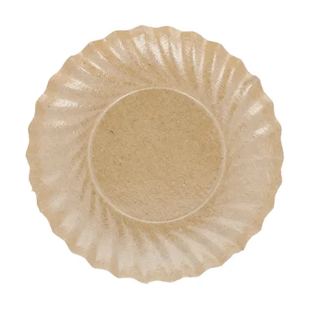 MINI PLATEAUX  380 G/M2 Ø 9 CM CHOCOLAT/PRALINÉ CARTON (200 UNITÉ)