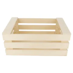 BOÎTE PRÉSENTATION WOOD  25x17x10 CM NATUREL BOIS (20 UNITÉ)