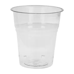 POTS COMPOSTABLES 200 ML Ø 7,8x8 CM TRANSPARENT PLA (1250 UNITÉ)