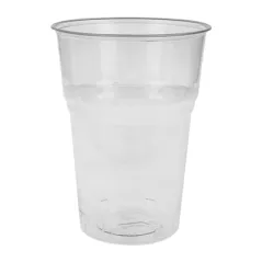 POTS COMPOSTABLES 400 ML Ø 8,5x11,2 CM TRANSPARENT PLA (1000 UNITÉ)