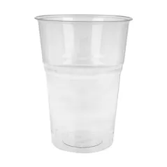 POTS COMPOSTABLES  575 ML Ø 9,5x13 CM TRANSPARENT PLA (800 UNITÉ)