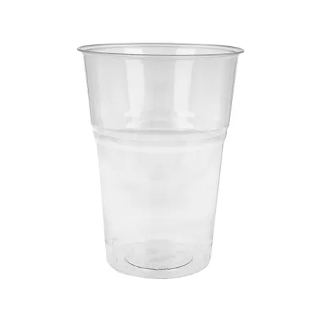 POTS COMPOSTABLES  575 ML Ø 9,5x13 CM TRANSPARENT PLA (800 UNITÉ)