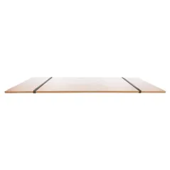 PLANCHE PORTE MENU AVEC ÉLASTIQUES   22,9x31,8x0,4 CM NATUREL MDF (1 UNITÉ)