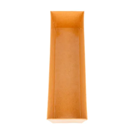 BARQUETTES  250 + 12,5 PE G/M2 18x5,5x3,5 CM NATUREL KRAFT (1000 UNITÉ)