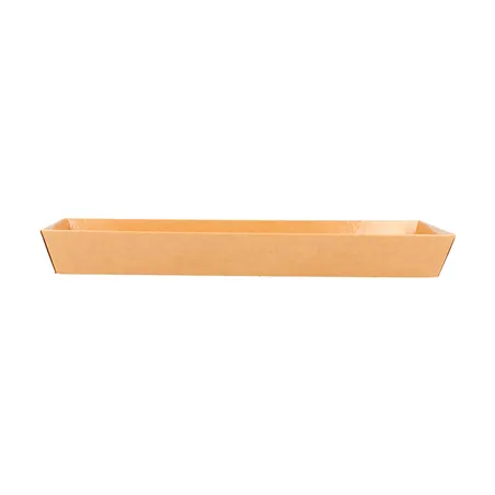 BARQUETTES  250 + 12,5 PE G/M2 19x8,5x3,5 CM NATUREL KRAFT (1000 UNITÉ)