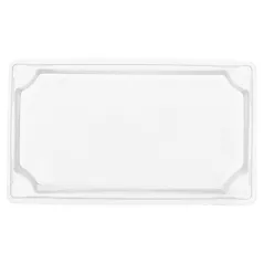 COUVERCLES POUR RÉFÉRENCE 224.86   3,7 (h) CM TRANSPARENT PET (1000 UNITÉ)