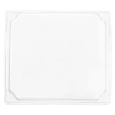 COUVERCLES POUR RÉFÉRENCE 224.87   3,7 (h) CM TRANSPARENT PET (1000 UNITÉ)