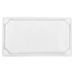 COUVERCLES POUR RÉFÉRENCE 224.88   3,7 (h) CM TRANSPARENT PET (1000 UNITÉ)