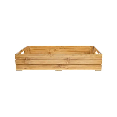 BOÎTE BUFFET GN 1/1 BAMBOO  53x32,5x10 CM NATUREL BAMBOU (1 UNITÉ)