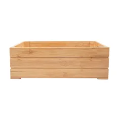 BOÎTE BUFFET GN 1/2 BAMBOO  32,5x26,5x10 CM NATUREL BAMBOU (1 UNITÉ)