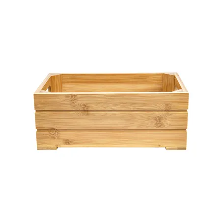 BOÎTE BUFFET GN 1/4 BAMBOO  26,5x16,2x10 CM NATUREL BAMBOU (1 UNITÉ)