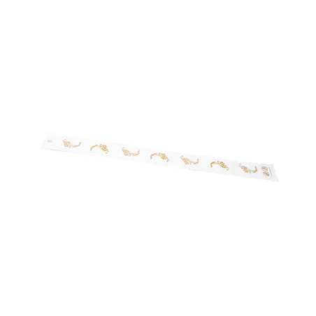BANDES SANITAIRES WC 'TOUCH OF CHARM'  43x4,5 CM BLANC LDPE (1000 UNITÉ)