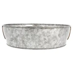PLATEAU ROND ARTINOX  Ø 27,5x8 CM GALVANISÉ ACIER (1 UNITÉ)