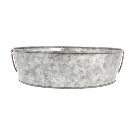 PLATEAU ROND ARTINOX  Ø 27,5x8 CM GALVANISÉ ACIER (1 UNITÉ)