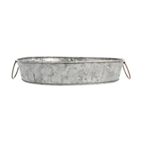 PLATEAU OVALE ARTINOX  25,5x20,5x5 CM GALVANISÉ ACIER (1 UNITÉ)