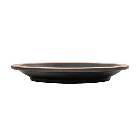 ASSIETTES ASAMI WARE 180 ML Ø16x2 CM NOIR MÉLAMINE (12 UNITÉ)