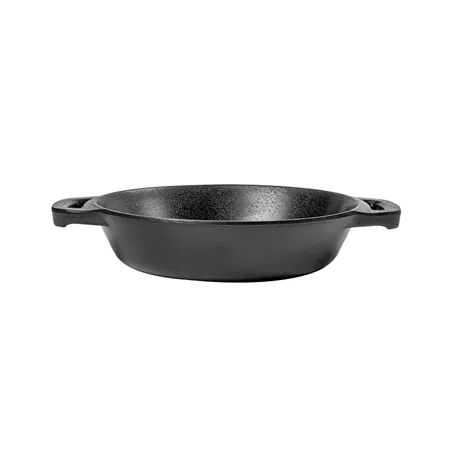 COCOTTES MINI AVEC ANSES SANS COUVERCLE ASAMI WARE 300 ML Ø14,5x3,5 CM NOIR MÉLAMINE (12 UNITÉ)
