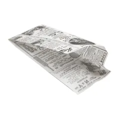 PAPIER INGRAISSABLES OUVERT 2 CÔTÉS 'TIMES' 35 G/M2 9+3x22 CM BLANC PARCH.INGRAISSABLE (500 UNITÉ)