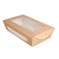 BOÎTES AVEC FENÊTRE POUR SALADE
