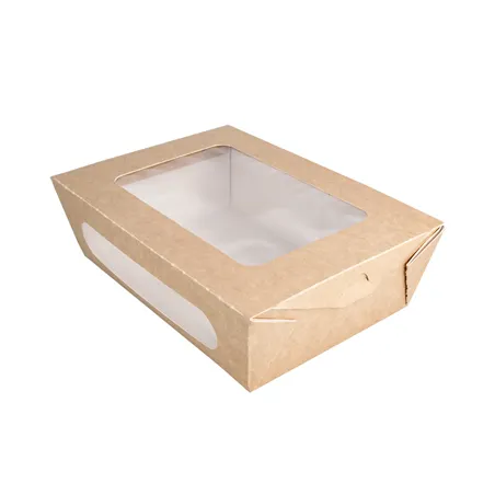 BOÎTES AVEC FENÊTRE POUR SALADE