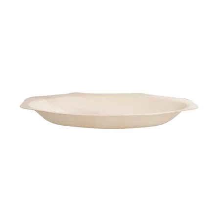 PLATEAUX OCTOGONALES WOOD  20x13x2,5 CM NATUREL BOIS (50 UNITÉ)