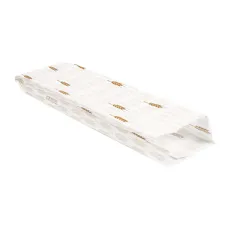 SACHETS BOULANGERIE 'CERES' 33 G/M2 9+3,5x35 CM BLANC CELLULOSE (250 UNITÉ)