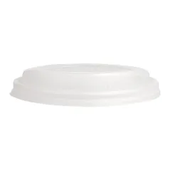 COUVERCLES POUR GOBELETS 300/360 ML 'BIODEGRADABLE' BLANC CPLA (1000 UNITÉ)