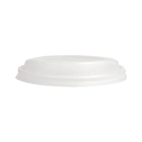 COUVERCLES POUR GOBELETS 300/360 ML 'BIODEGRADABLE'  BLANC CPLA (1000 UNITÉ)