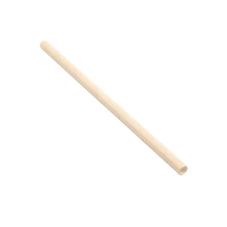 PAILLES DROITES COCKTAIL PAPER  Ø0,60x14 CM NATUREL KRAFT (3000 UNITÉ)