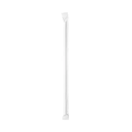 PAILLES DROITES SOUS SACHETS BLANCS PAPER  Ø0,60x20 CM BLANC PAPIER (3000 UNITÉ)