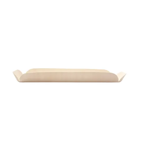 BARQUETTES RECTANGULAIRES WOOD  22x8x2 CM NATUREL BOIS (50 UNITÉ)
