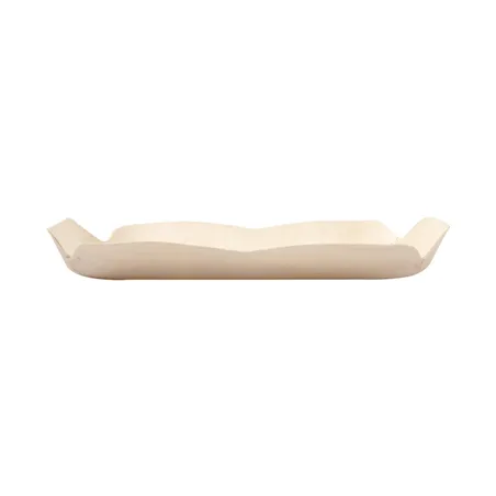 BARQUETTES RECTANGULAIRES WOOD  16,5x11x2 CM NATUREL BOIS (50 UNITÉ)